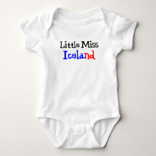 icelandic little miss baby bodysuit
