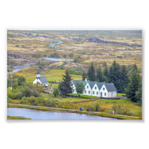 Icelandic National Park Panorama Photo Print