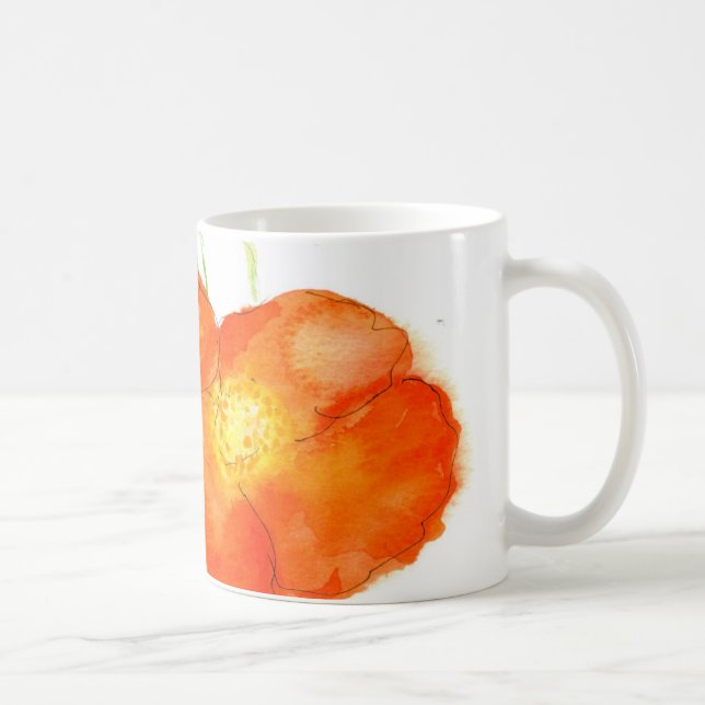Icelandic Poppies Mug (Right)
