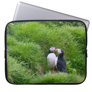 Icelandic Puffin Bird Laptop Sleeve