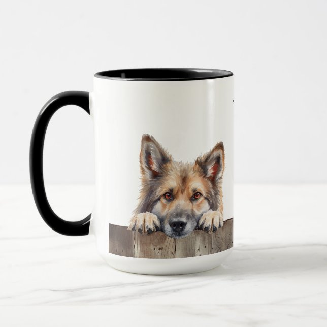 Icelandic Sheepdog Mug (Left)