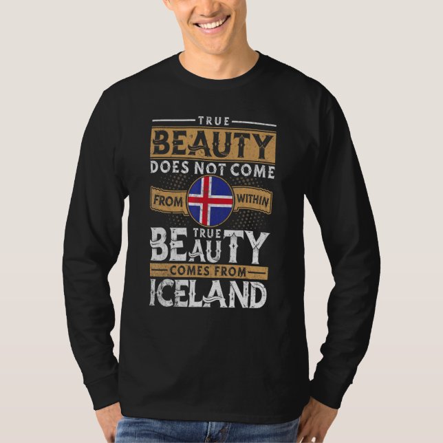 Icelandic Women And Men T-Shirt (Front)