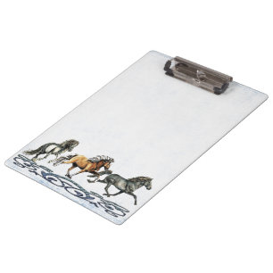 Icelandic's in Gait Clipboard