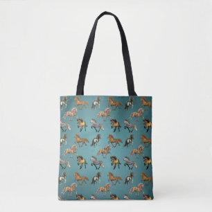 Icelandics in Gait Tote Bag