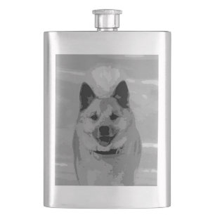 IcelandicSheepdog20151203 Hip Flask