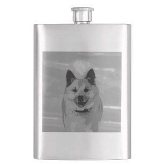 IcelandicSheepdog20151203 Hip Flask