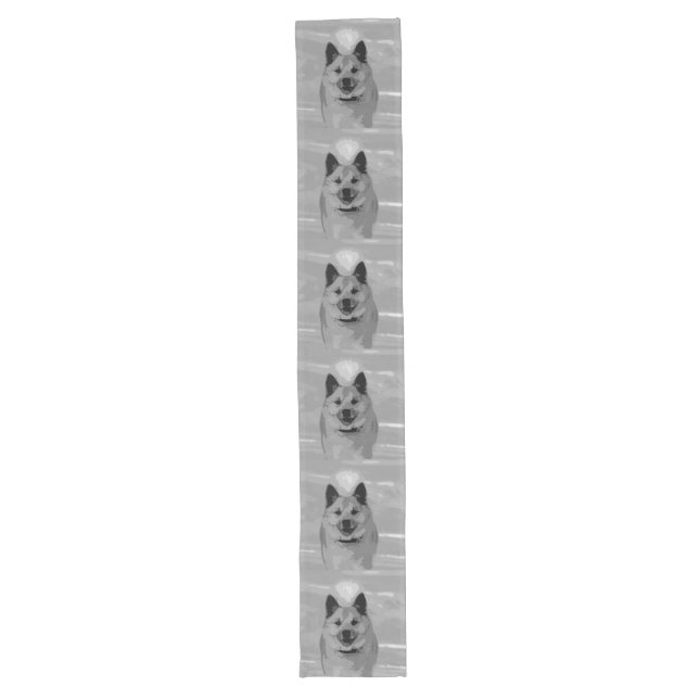 IcelandicSheepdog20151203 Long Table Runner (Front)