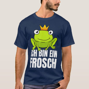 Ich Bin Ein Frosch Frog Lover  T-Shirt