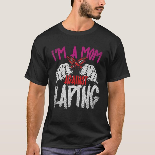 Ich Bin Eine Mama Gegen Vaping - Mother's Day Vape T-Shirt (Front)
