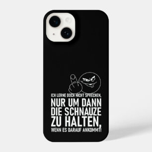 ICH LERNE DOCH NICHT SPRECHEN iPhone 14 CASE