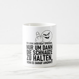 ICH LERNE DOCH NICHT SPRECHEN MAGIC MUG