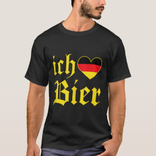 Ich Liebe Bier Funny German I Love Beer Tank Top