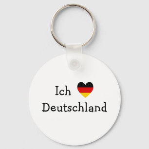 Ich liebe Deutschland Key Ring