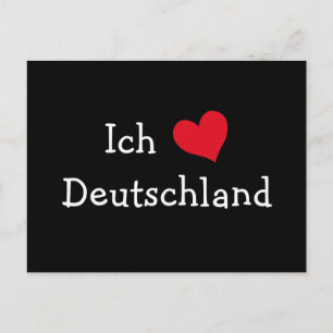 Ich liebe Deutschland Postcard