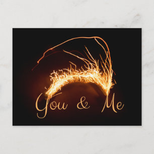 Ich liebe Dich - Liebesgrüße aus dem Briefkasten! Postcard