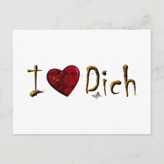 Ich Liebe Dich Postcard