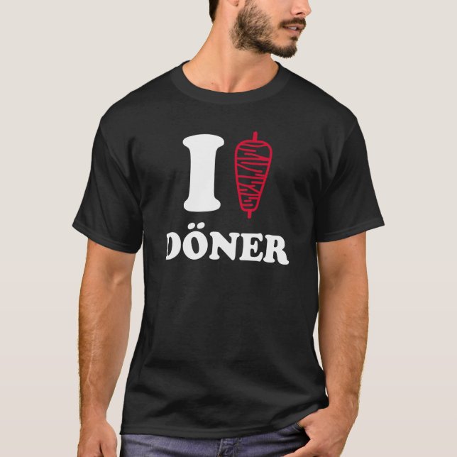 Ich Liebe Doner T-Shirt (Front)