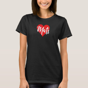 Ich Liebe Mats Vorname  Liebe Herz T-Shirt
