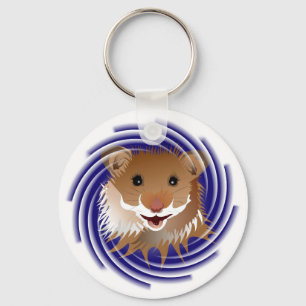 Ich liebe meinen kleinen Hamster Key Ring