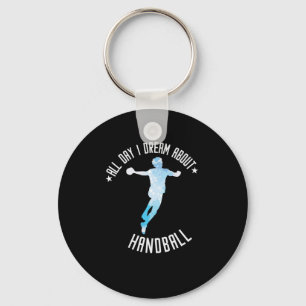 Ich träume nur von Handball Key Ring
