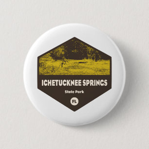 Ichetucknee Springs State Park Florida 6 Cm Round Badge