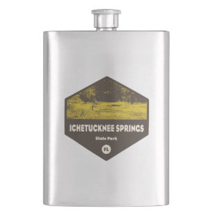 Ichetucknee Springs State Park Florida Hip Flask