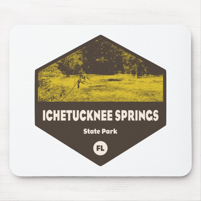 Ichetucknee Springs State Park Florida Mouse Mat (Front)