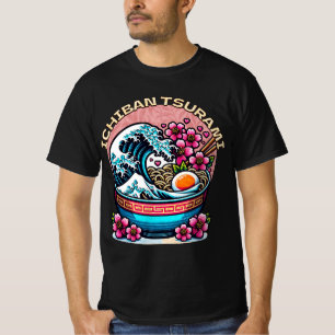 Ichiban Tsurami   Tsunami Ramen Unisex T-shirt