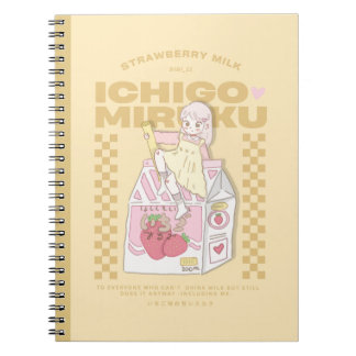 🍓✨Ichigo milk ✨🍓 Notebook