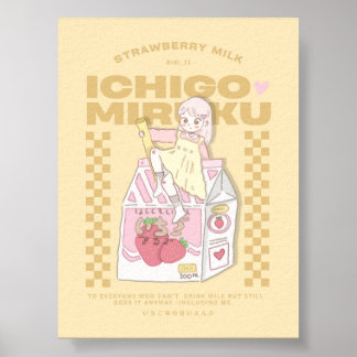 🍓✨Ichigo milk ✨🍓 Poster