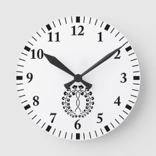 Ichijo wisteria round clock