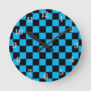 "Ichimatsu" Checkered Japanese pattern Clock