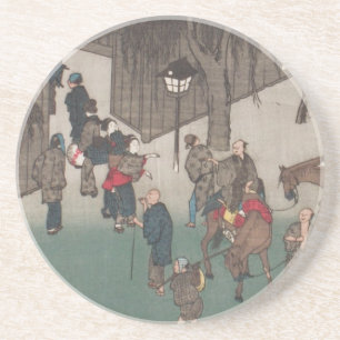 Ichiryusai Hiroshige Coaster