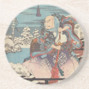 Ichiryusai Hiroshige Coaster