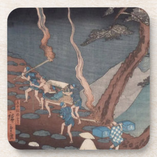 Ichiryusai Hiroshige Coaster