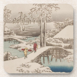 Ichiryusai Hiroshige Coaster