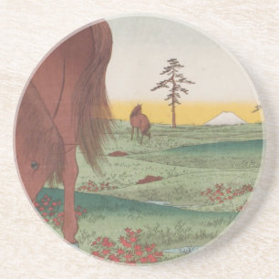 Ichiryusai Hiroshige Coaster