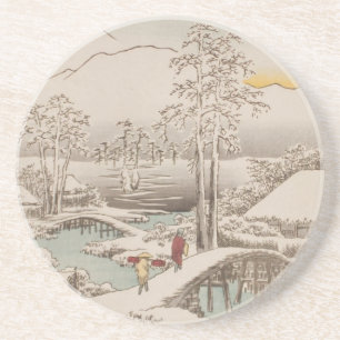 Ichiryusai Hiroshige Coaster