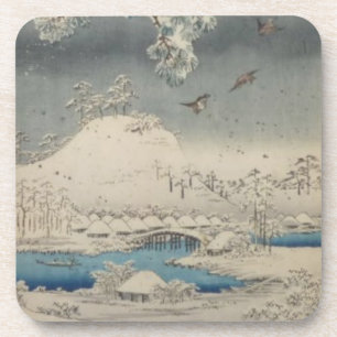 Ichiryusai Hiroshige Coaster