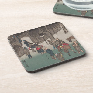 Ichiryusai Hiroshige Coaster