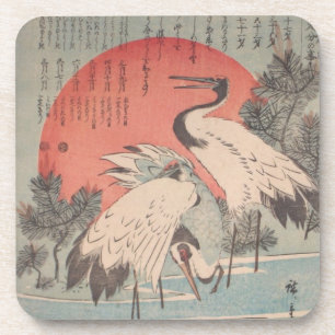 Ichiryusai Hiroshige Coaster