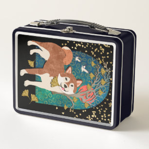 ICHO SHIBA Shiba Inu Metal lunch box