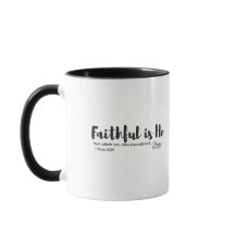 #IChoosePraise mug I Thes 5:24