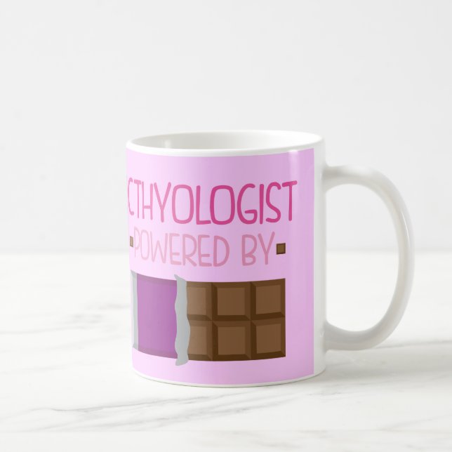 Ichthyologist Chocolate Gift for Her Coffee Mug (Right)