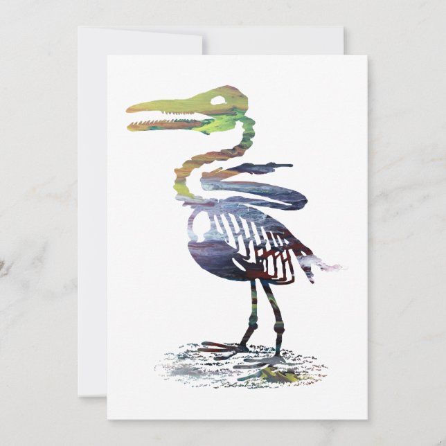 Ichthyornis skeleton (Front)