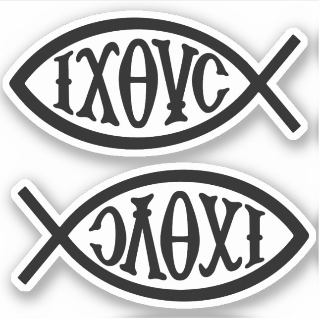 Ichthys Christian Symbol (Front)