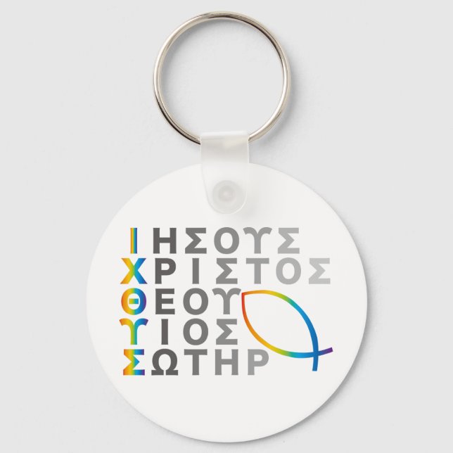 Ichthys Key Ring (Front)