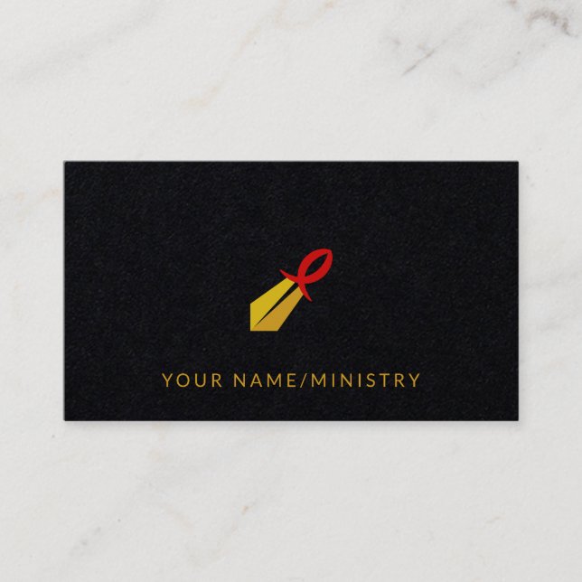 Ichthys Sword Business Card (Front)