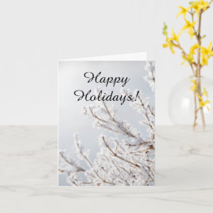 Icicle Holiday Collection Card