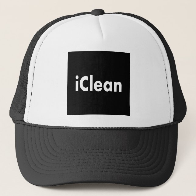 iClean Trucker Hat (Front)